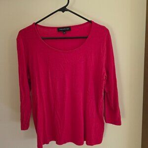 Jones New York XL Red Jersey Tee